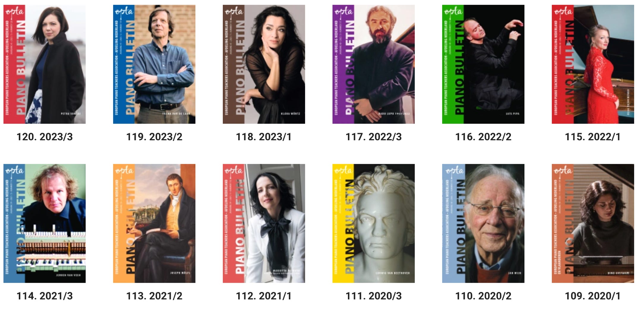 Piano Boeken en Bladen PianoVrienden